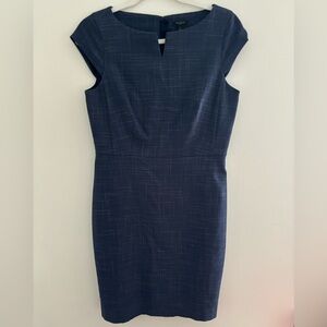 Banana Republic Navy Blue Work Dress